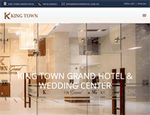 Tablet Screenshot of kingtownhotel.com.vn